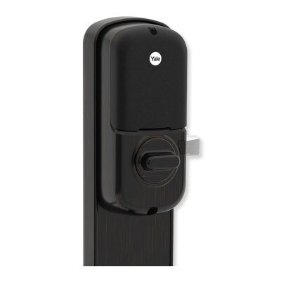 Yale Z-Wave Plus Assure Interconnected Lockset with Touchscreen Deadbolt, Norwood Lever, 4", Right-Handed, Oil-Rubbed Bronze